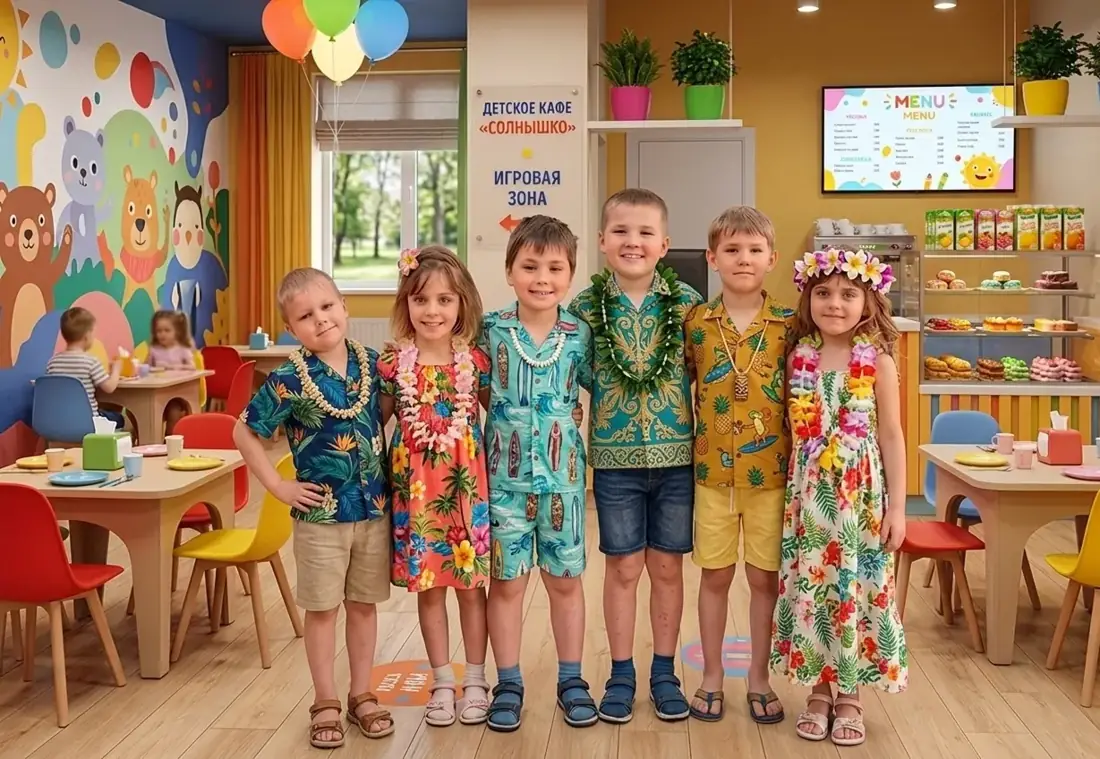В стиле гавайском