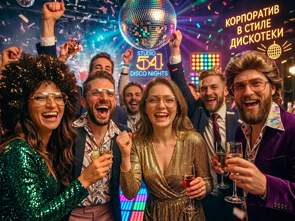 В стиле дискотеки