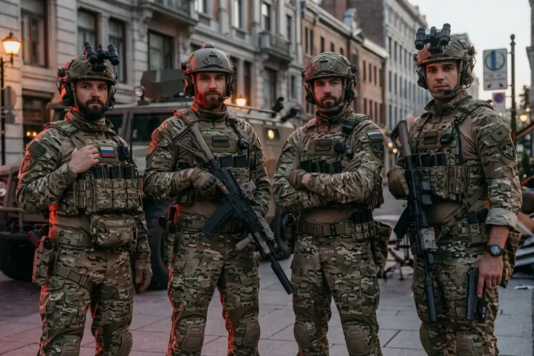 В стиле спецназа